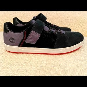 Timberland brand new black & grey suede shoes size USA 6